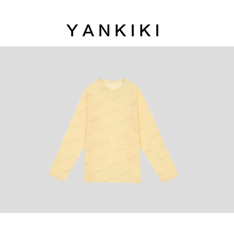 小鸡黄超细亚麻上衣 YANKIKI 2025夏季款NEW