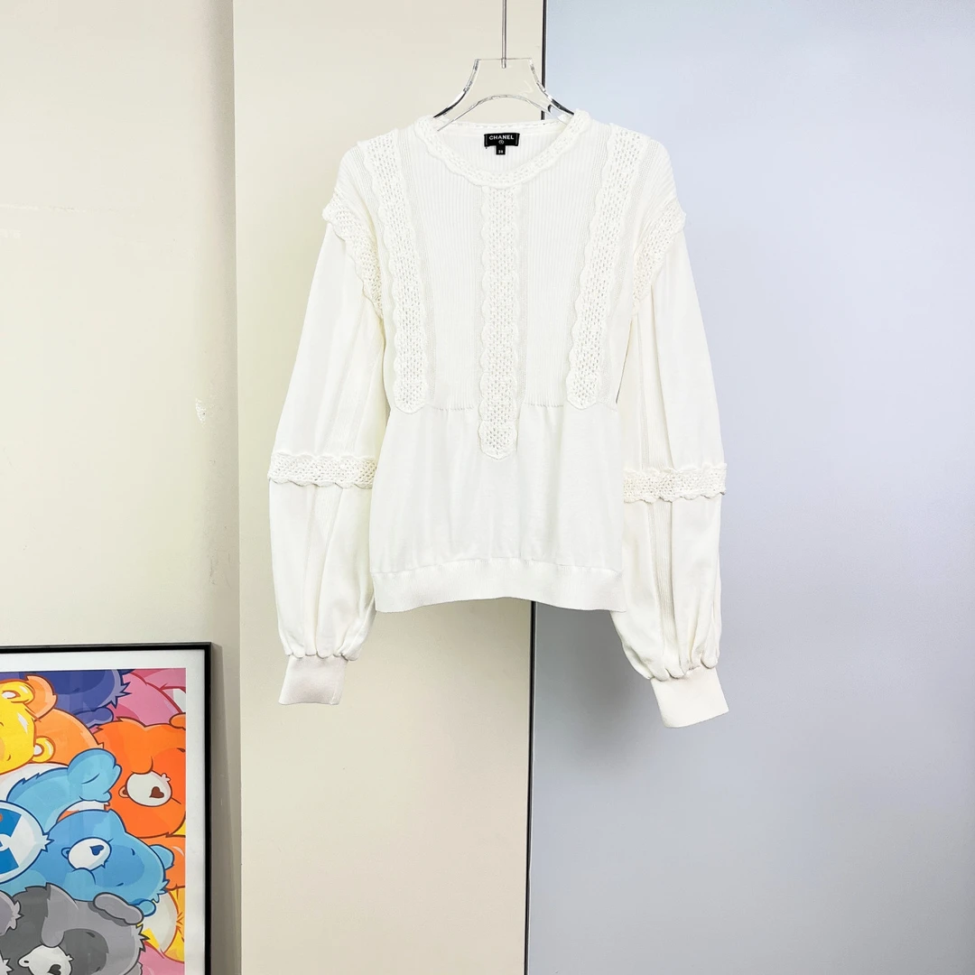 99新 Chanel/香奈儿 针织套头上衣/38码/Xsp32615