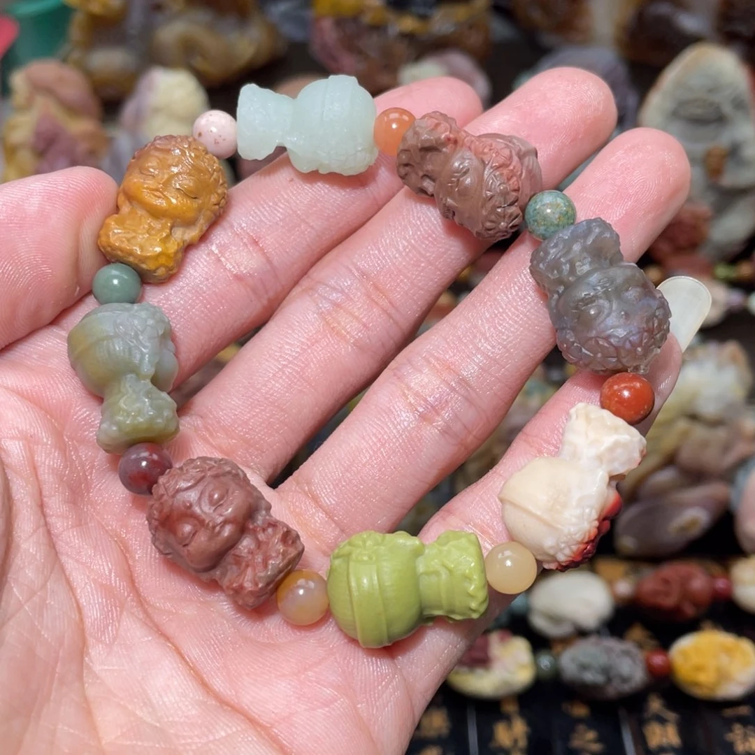 石英质玉未镶嵌手链