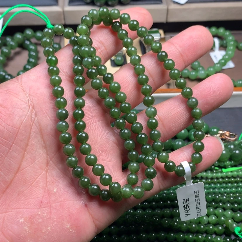 【闪购商品】和田玉（碧玉）颈饰未镶嵌6