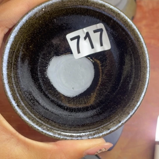 茶盏沐雨茶器柴烧主人杯