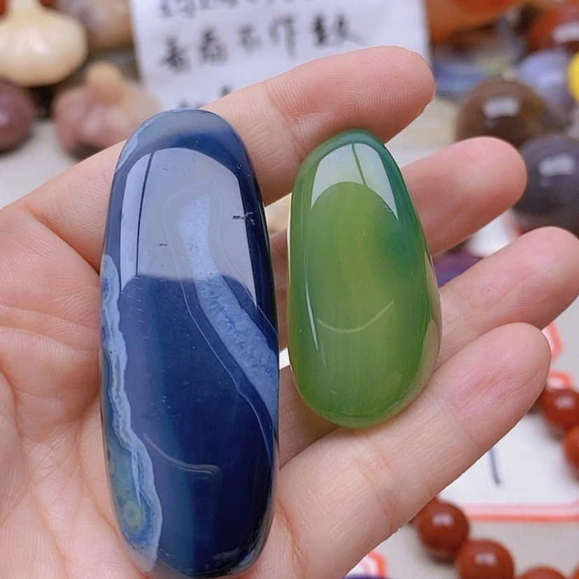 【闪购商品】未镶嵌玛瑙/玉髓珠宝半成品心****妈
