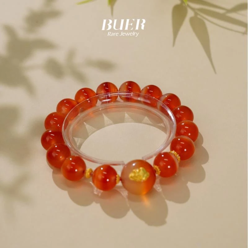【不二】一线玛瑙DIY手串11mm（多样性发）
