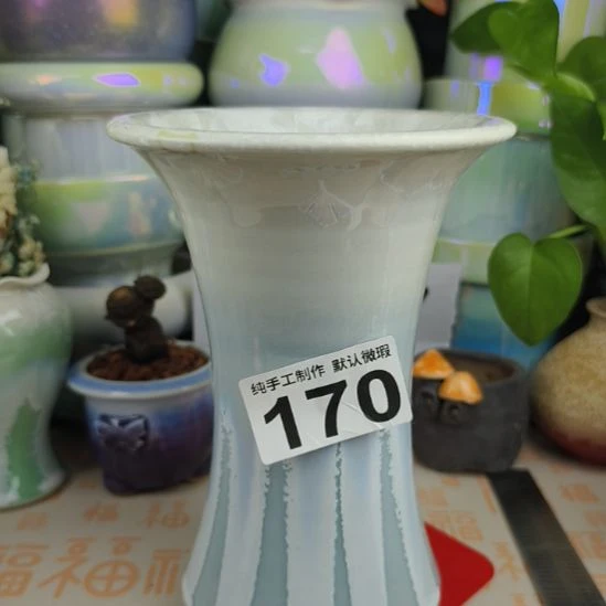 L***娜景德镇手工高温陶瓷：口12高19