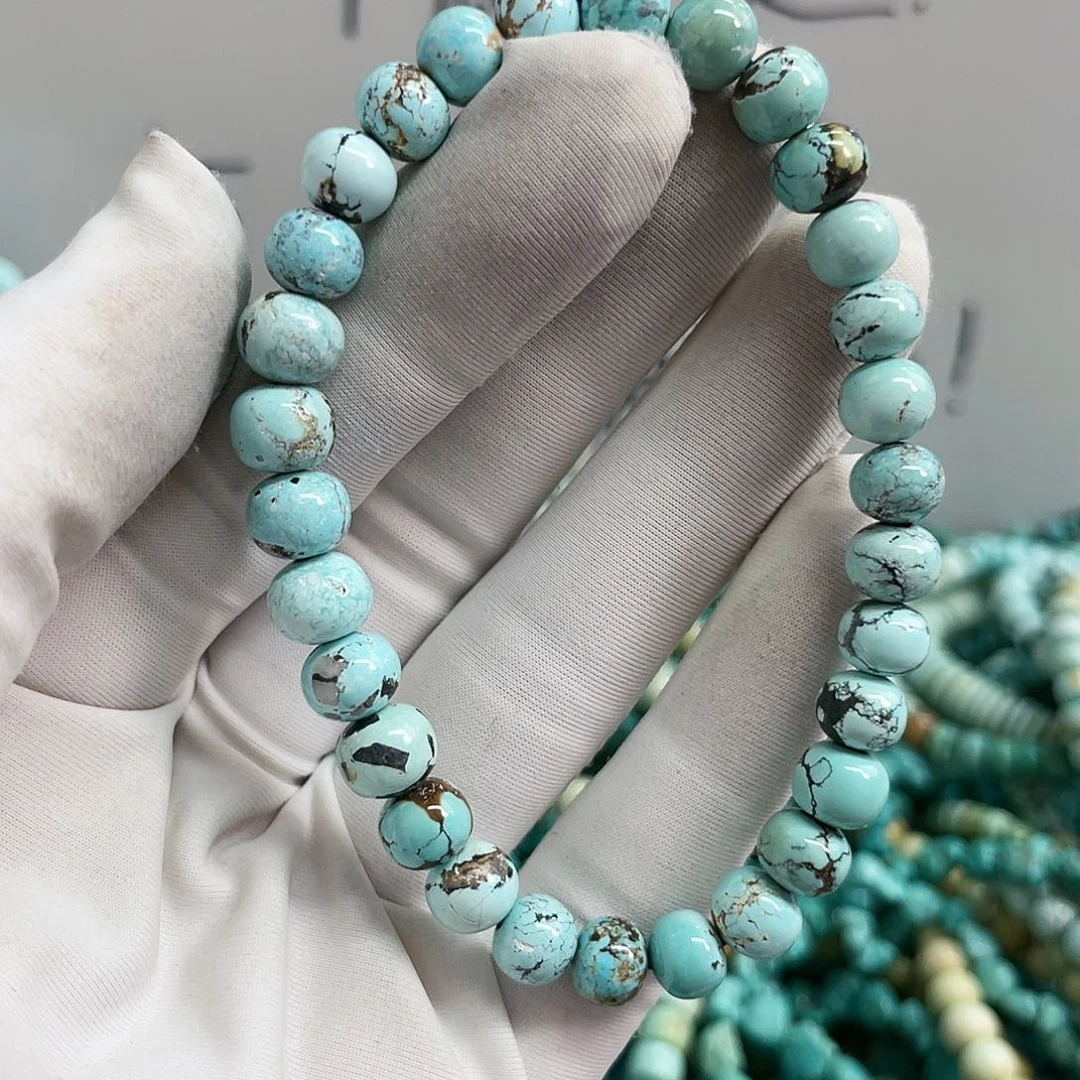 【闪购商品】绿松石珠宝奇石未镶嵌卡7