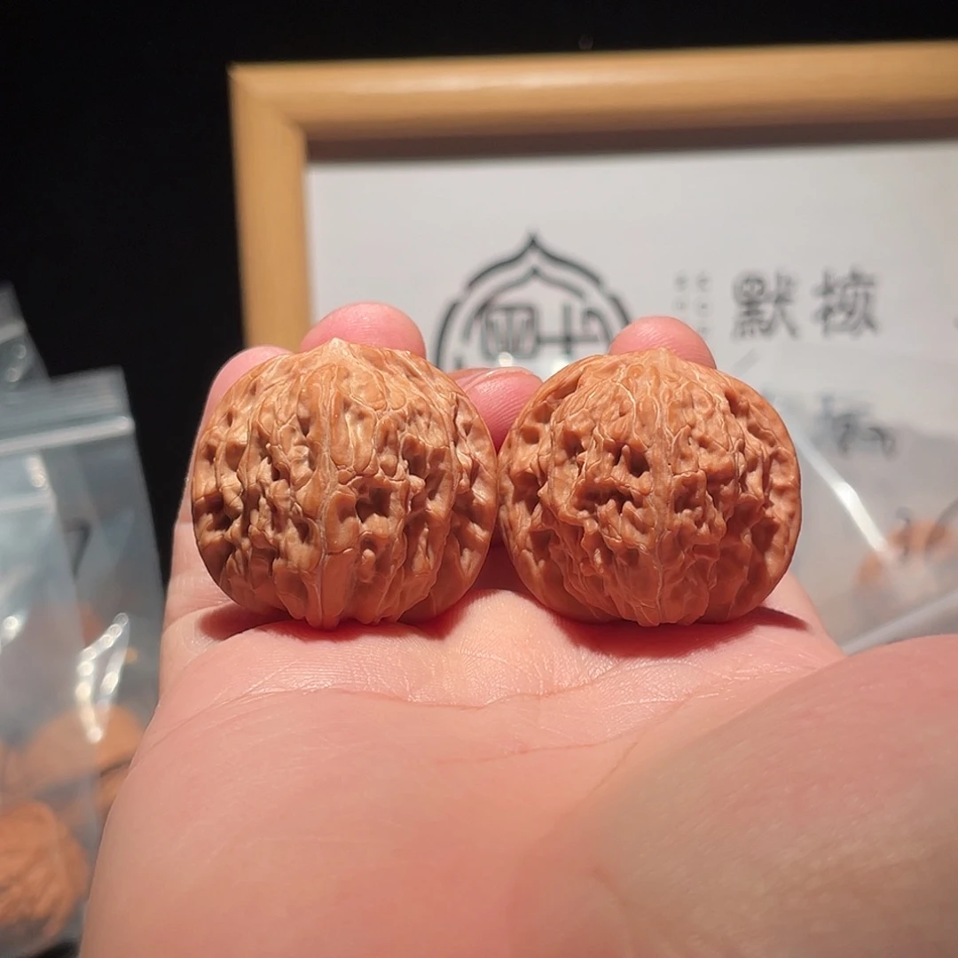 吊坠文玩核桃34全品磨盘