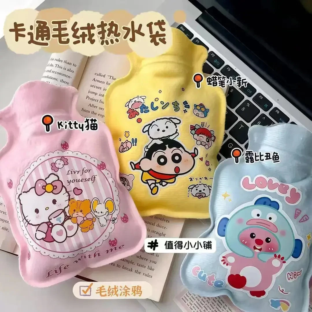 卡通迷你热水袋注水女小号暖水袋可爱暖手暖脚儿童随身暖宝宝热宝