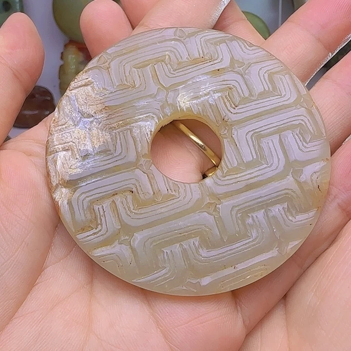 吊坠(不含链)未镶嵌和田玉
