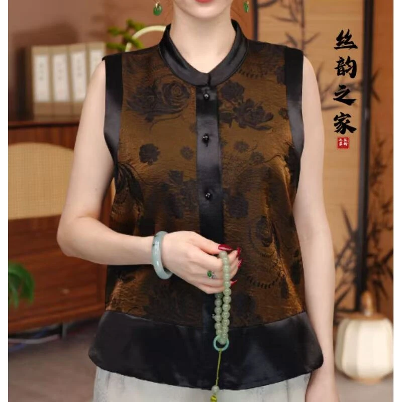 【书禾】新款古风双面双穿百搭 马甲