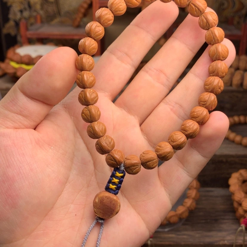 【闪购商品】桃核手串刺*?10树王水晶