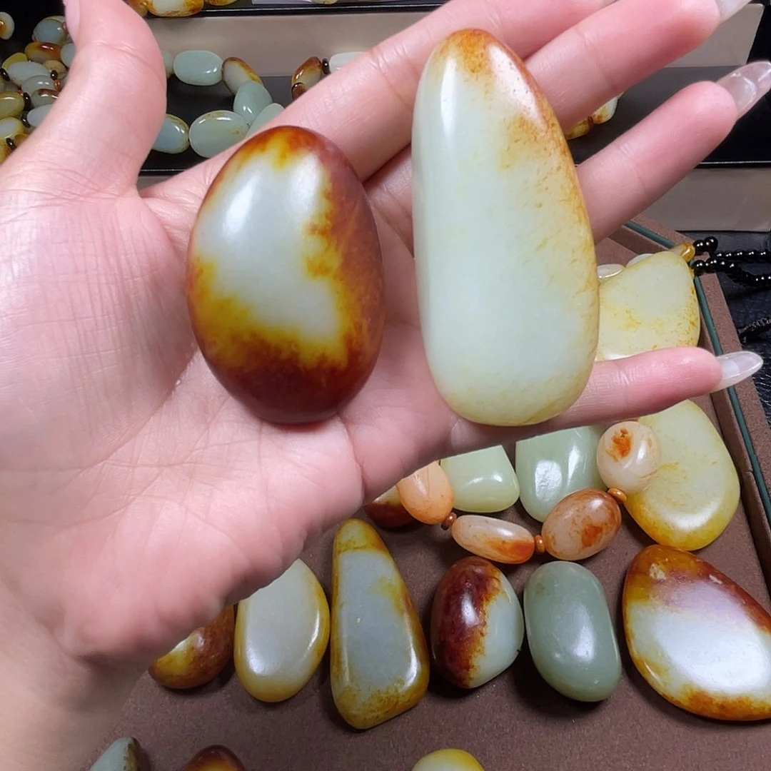 和田玉未镶嵌颈饰L*