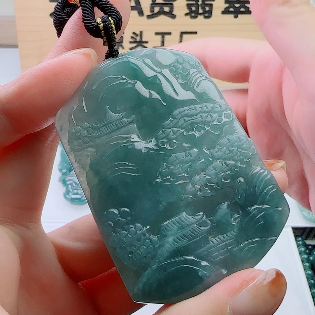 用***5翡翠未镶嵌颈饰455555555