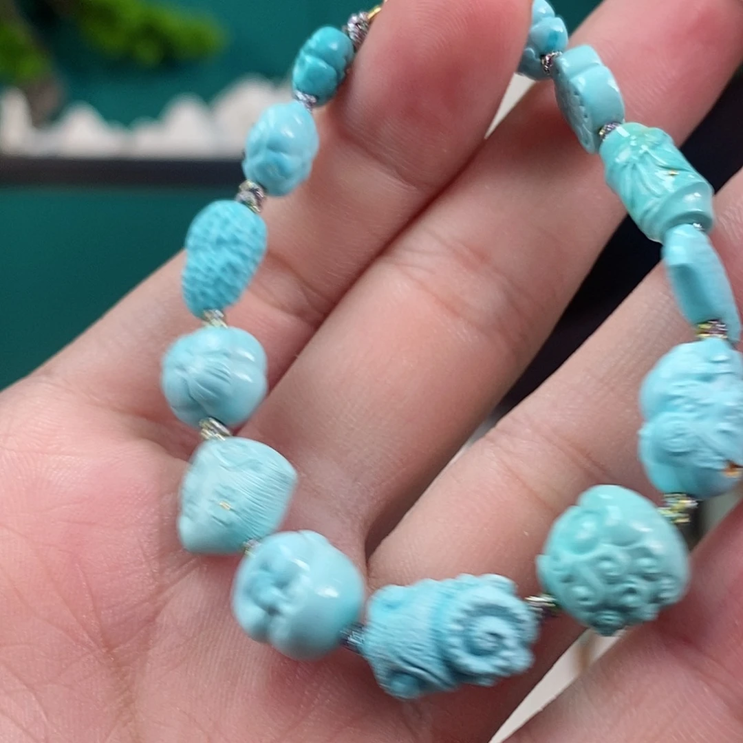 绿松石珠宝奇石未镶嵌