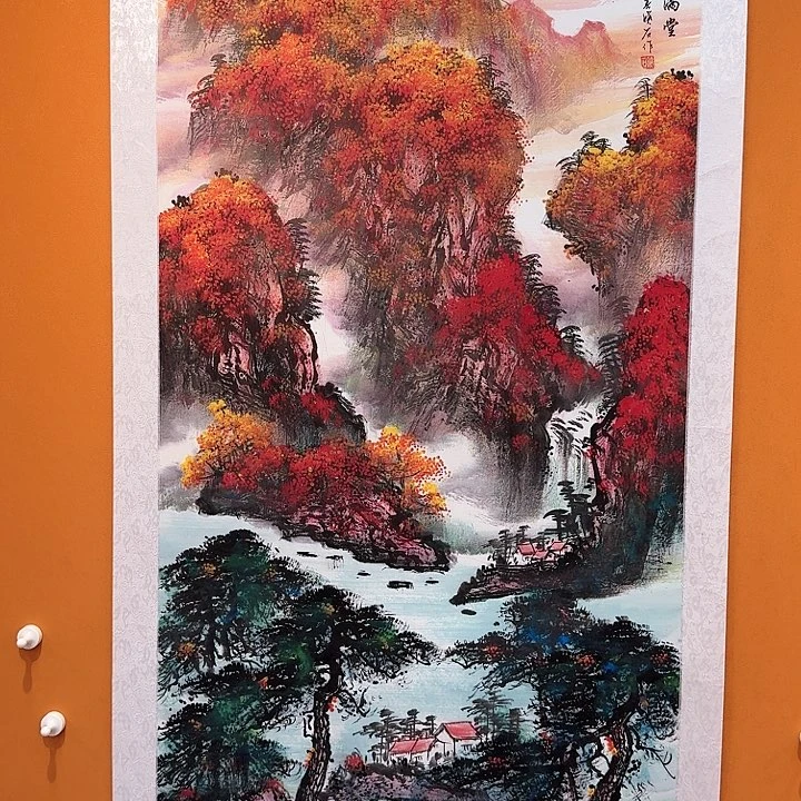 国画书法作品曾多次参加
