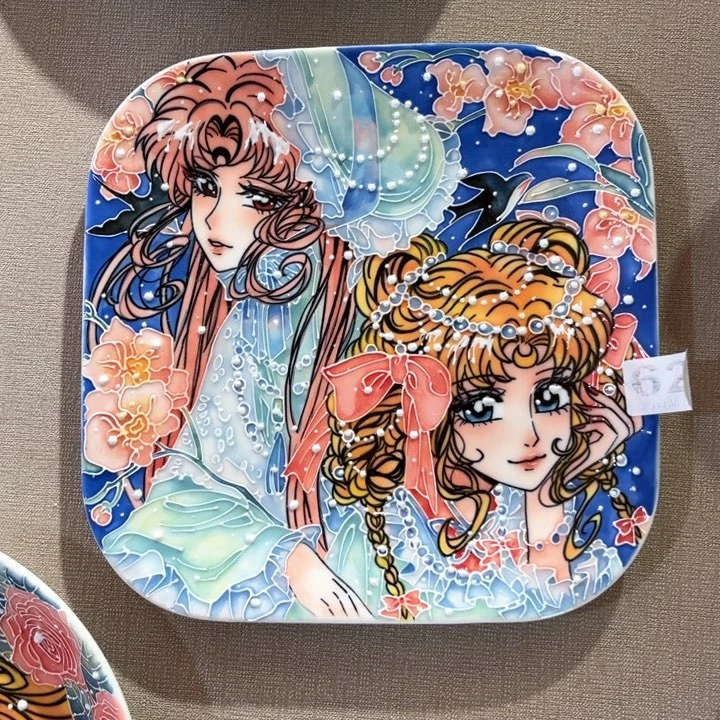 瓷片微瑕疵美少女方盘