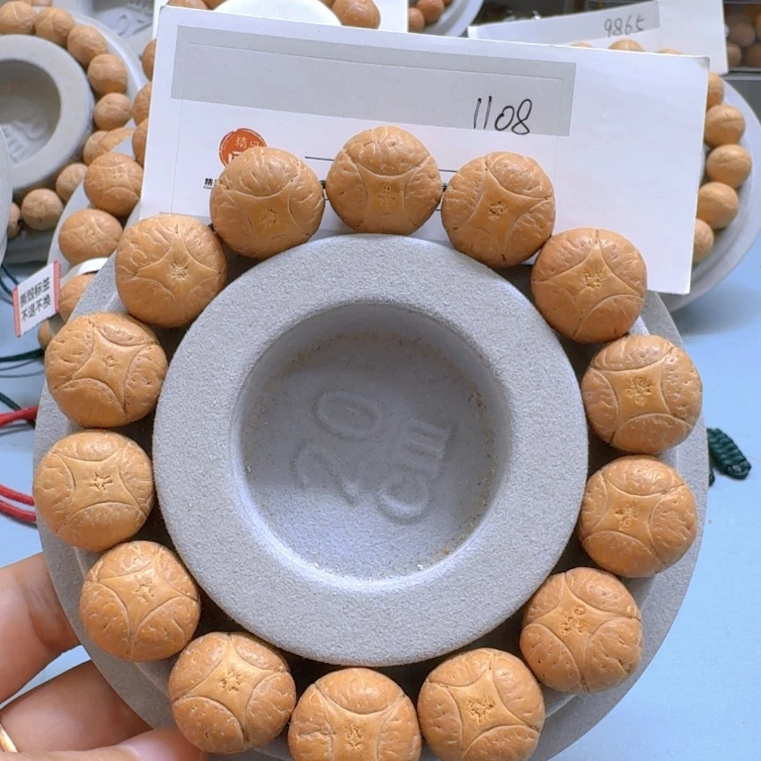 手串凤眼菩提18mm麒麟85@1108