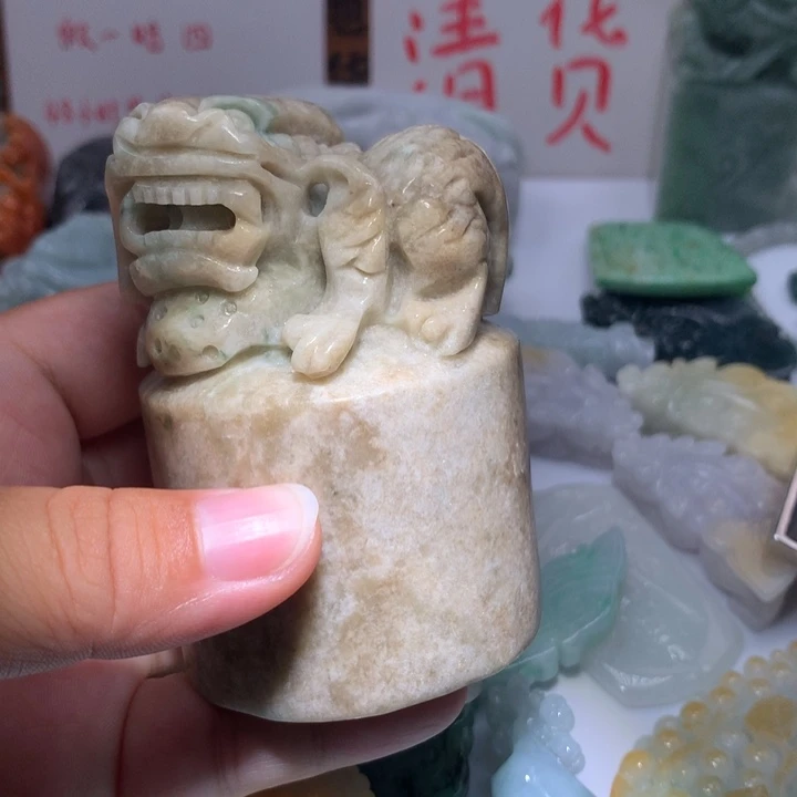 翡翠未镶嵌颈饰保真天然A货翡翠