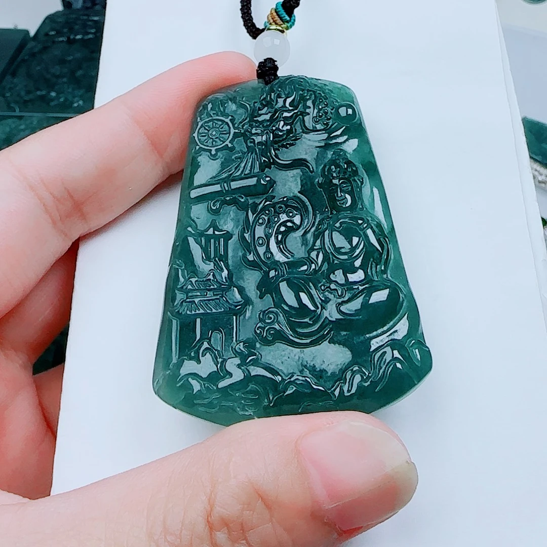 颈饰未镶嵌翡翠24689009