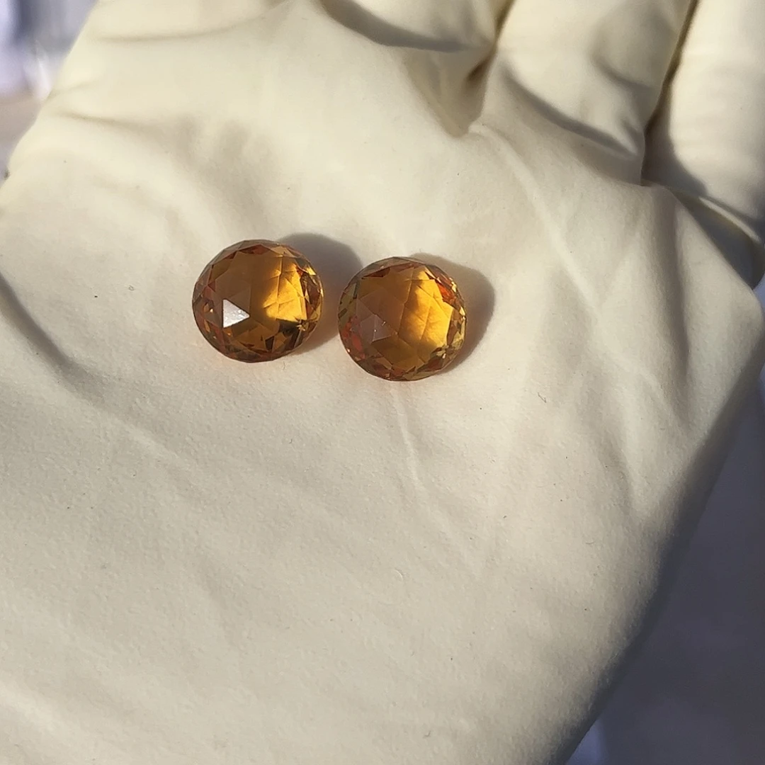 水晶吊坠(不含链)未镶嵌绿***草