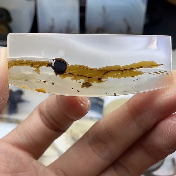 玛瑙/玉髓未镶嵌颈饰