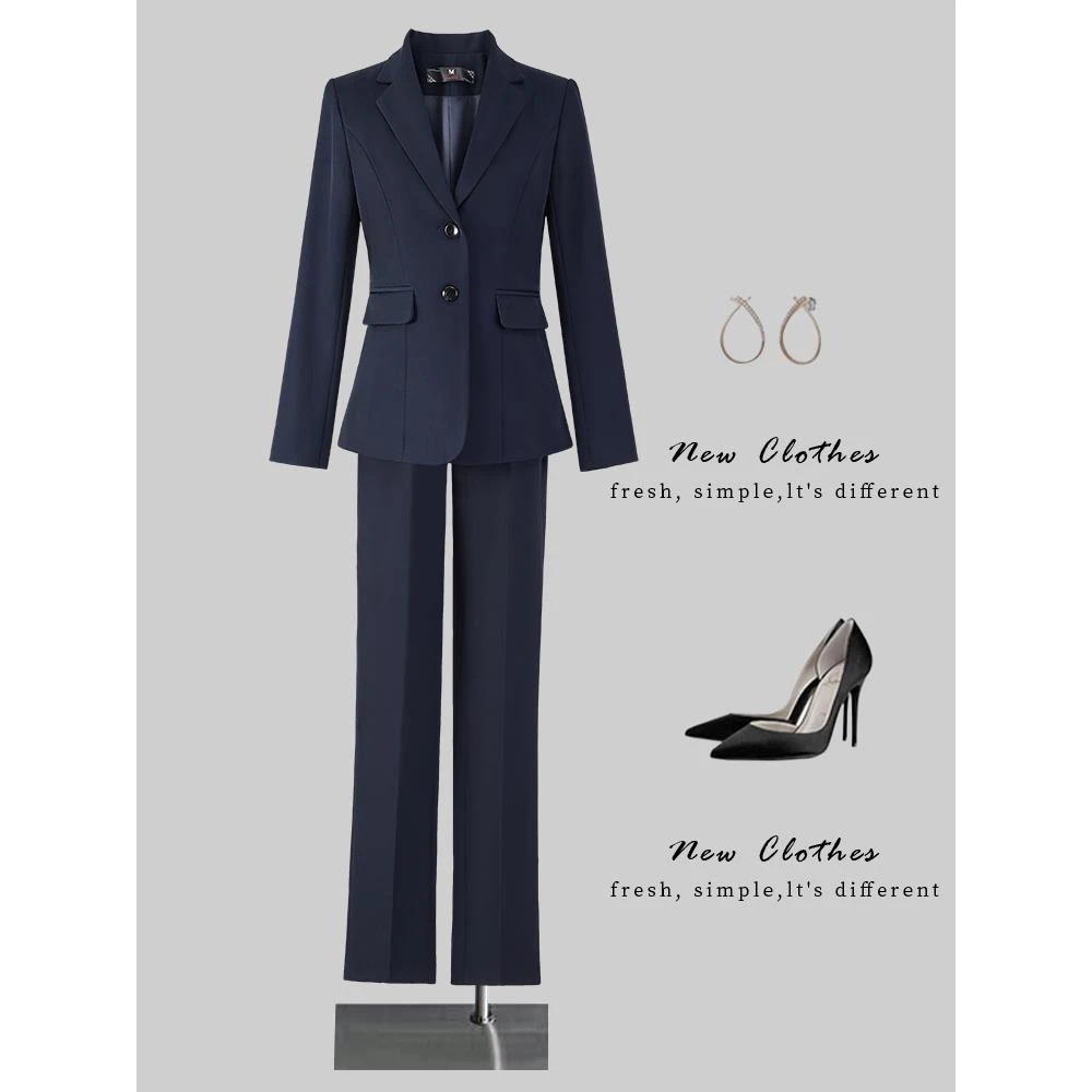 职业装西装套装女高级感正装职场通勤气质酒店经理工作服西服外套
