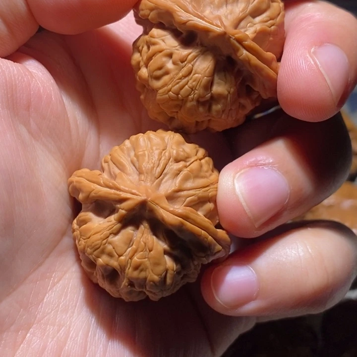 H***H把件文玩核桃37金字塔