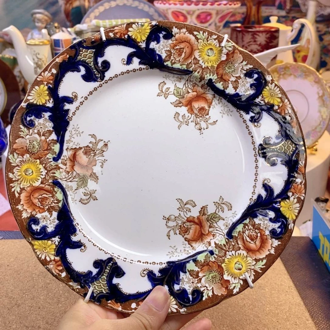 骨瓷手绘瓷器欧瓷咖啡杯水晶杯