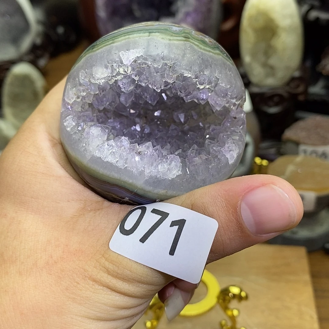紫晶摆件未镶嵌摆件