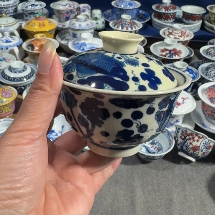 茶***气景德镇手工手绘杯