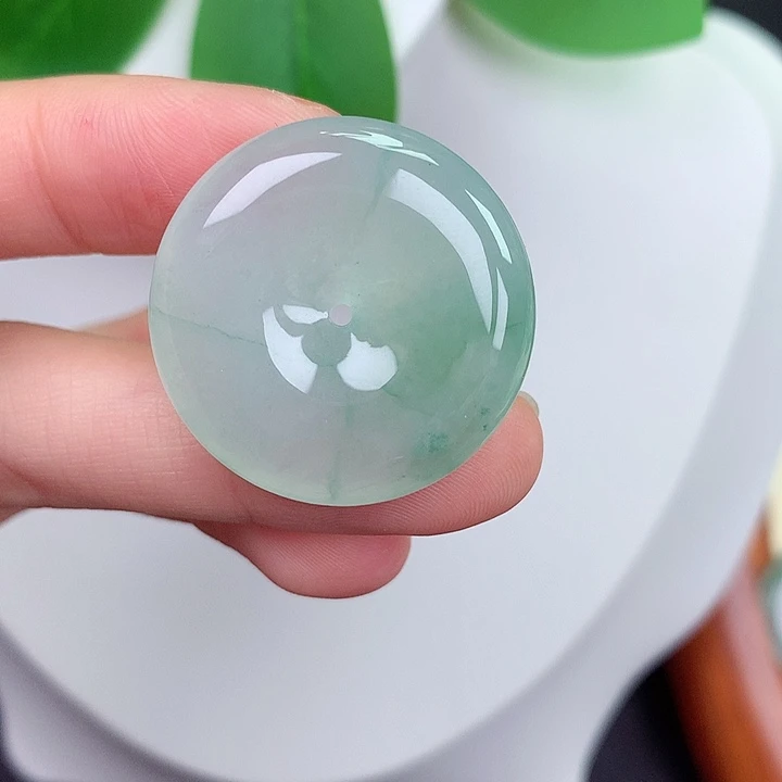 颈饰未镶嵌翡翠61号27.3-6.1mm