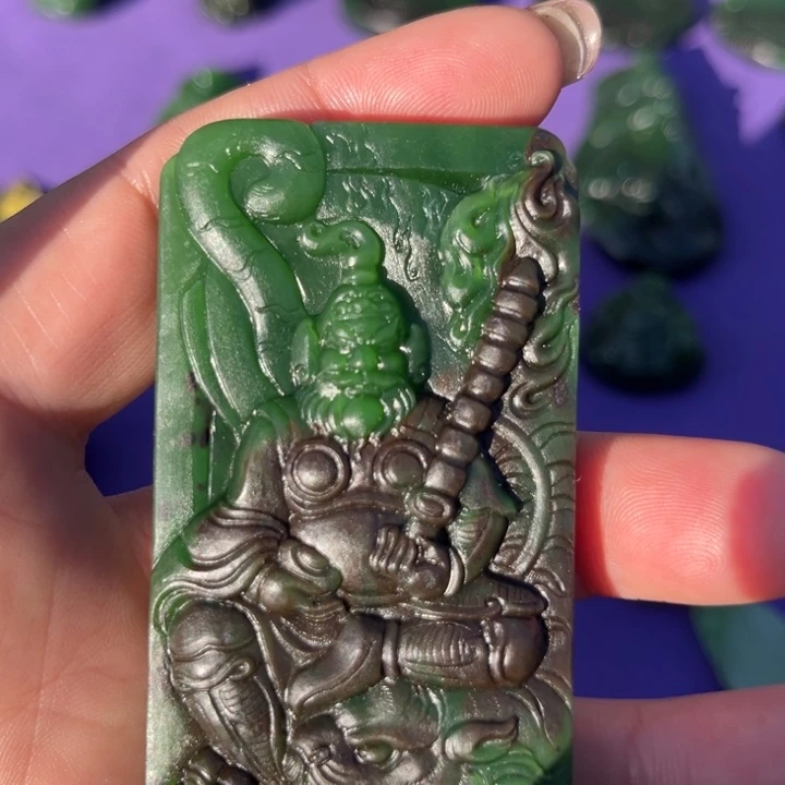 和田玉（碧玉）未镶嵌颈饰