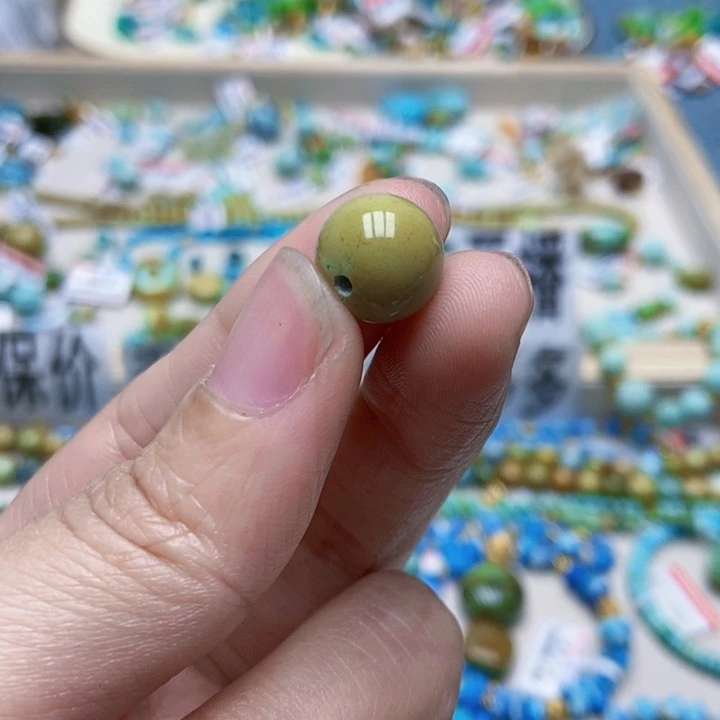 绿松石未镶嵌挂件18