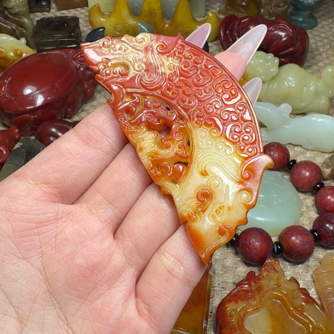 吊坠白玉菩提挂件