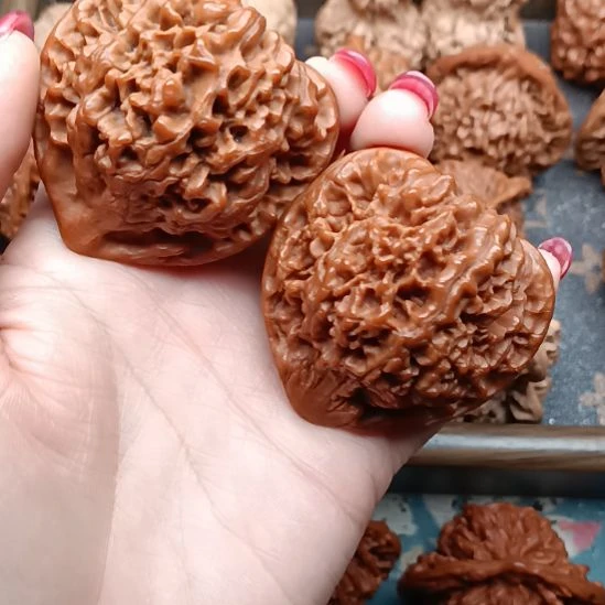 核桃麒麟纹官帽麒麟纹