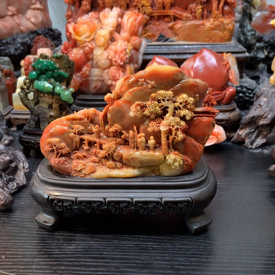 寿山石寿山石摆件