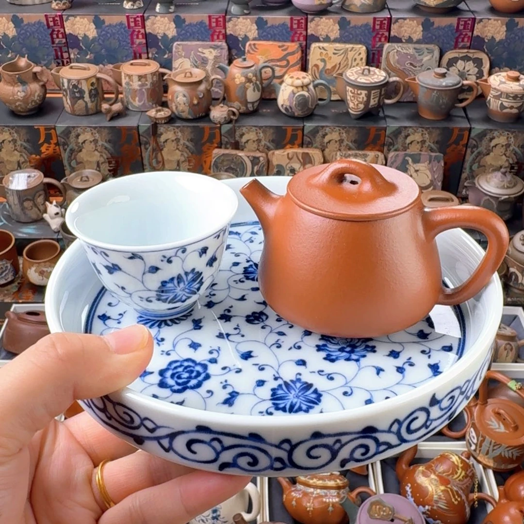 茶壶紫砂110cc原矿精工半手