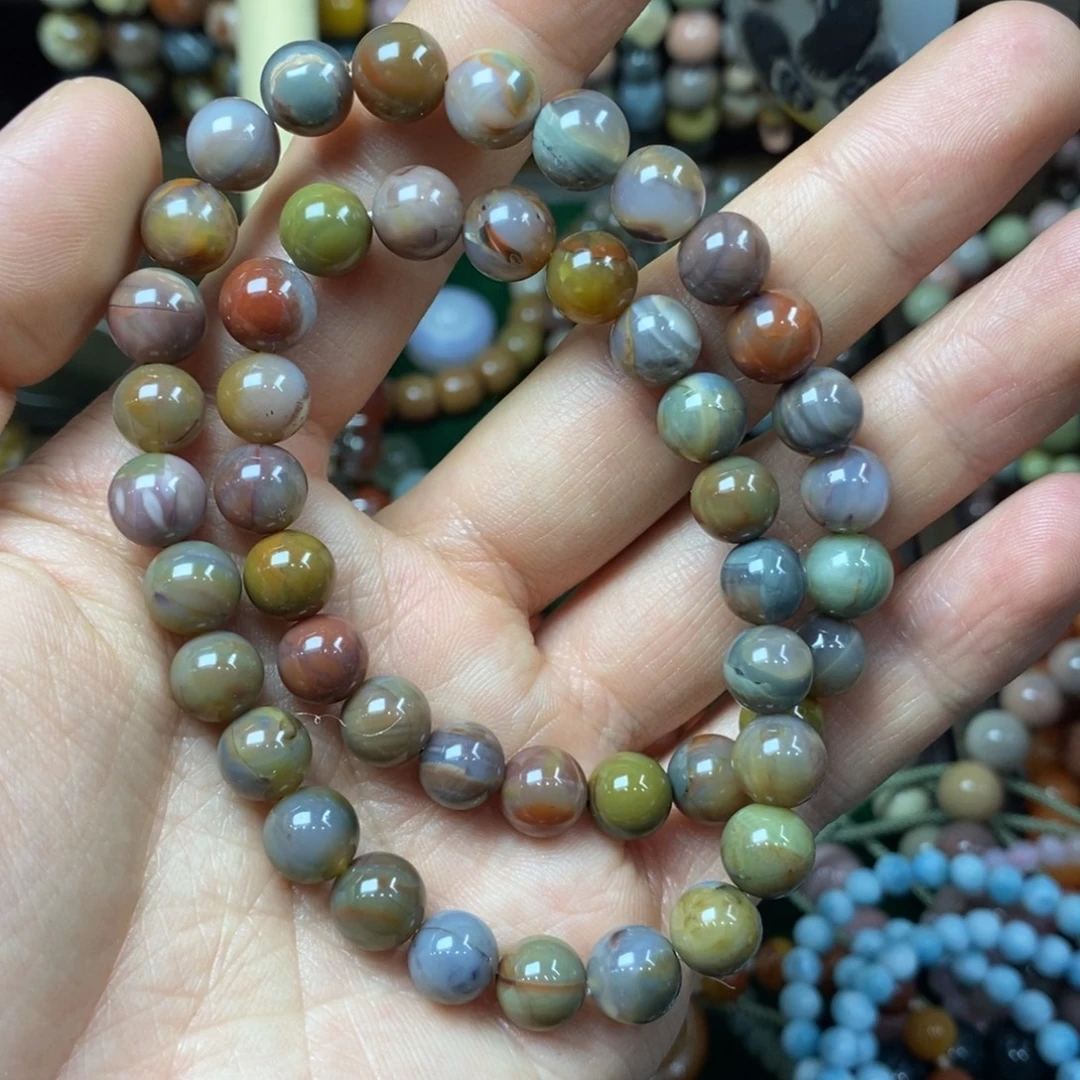 石材阿拉善七彩双圈