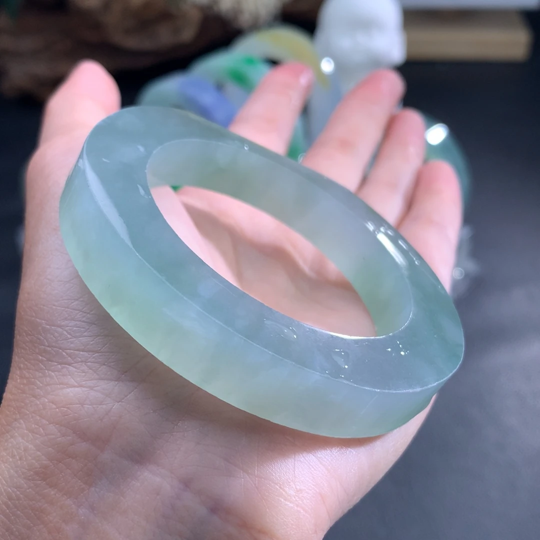 锦***啦定制翡翠未镶嵌翡翠