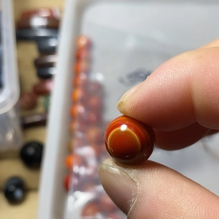 老***翁玛瑙/玉髓合金颈饰