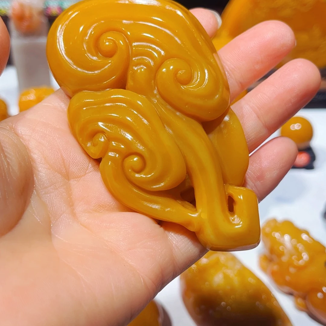 田黄石顺**水石雕石雕石雕