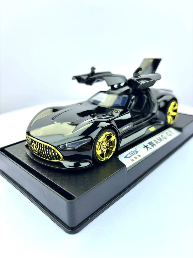 奔驰GT高端合金车模收藏送礼当摆件玩具