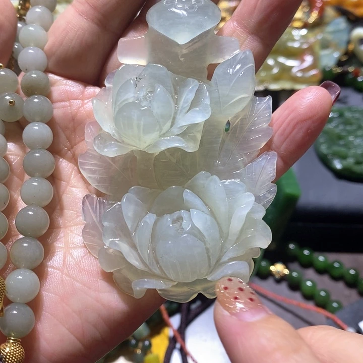 岫玉毛衣链未镶嵌