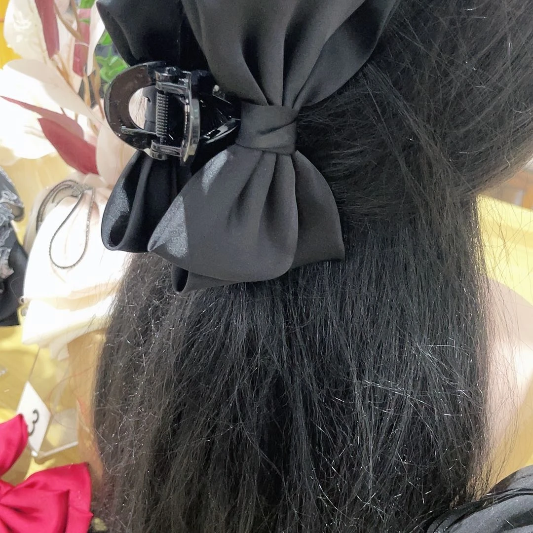 布艺铁合金蝴蝶结发夹