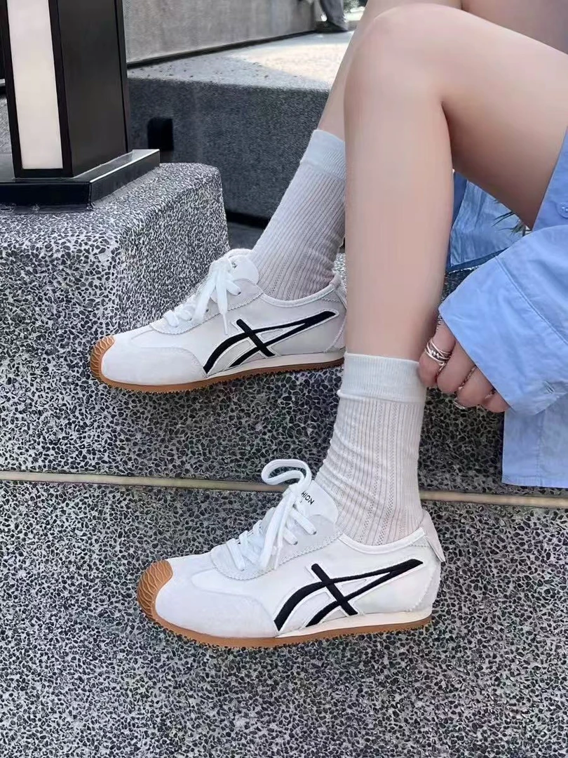 2025春夏季新款软底德训女百搭休闲运动鞋1215