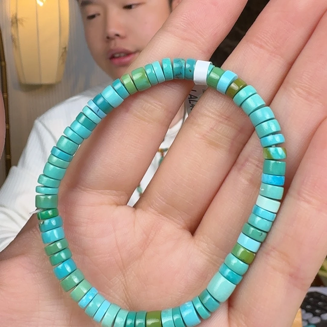 绿松石未镶嵌挂件