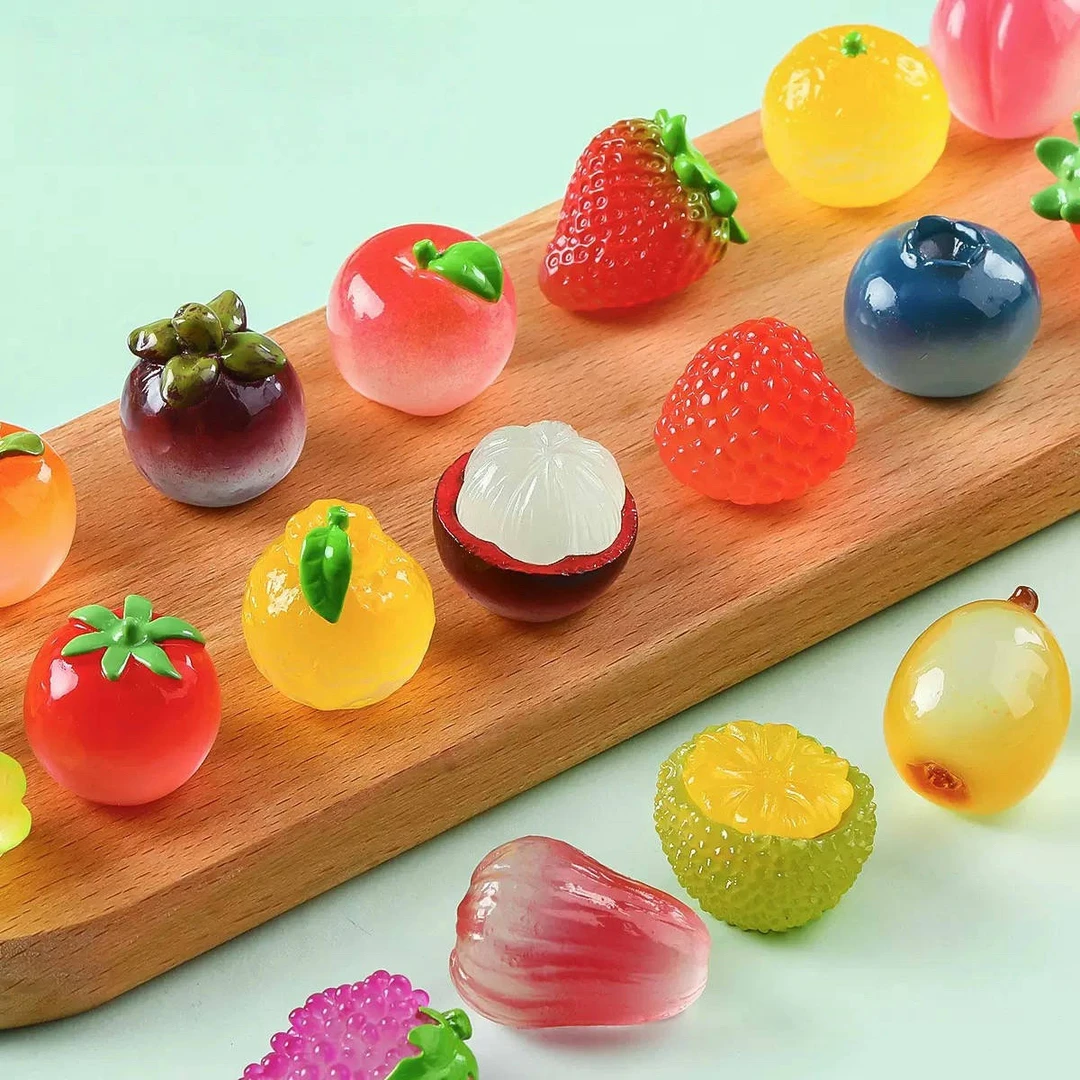 主播代拆【新夜光大号水果】可爱益智创意网红小摆件家居饰品