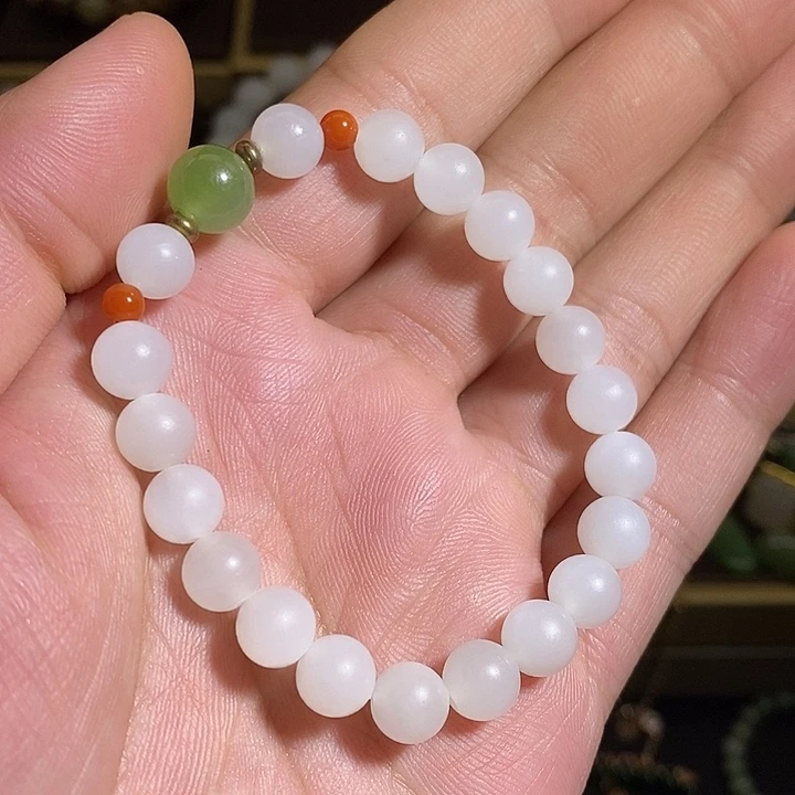 未镶嵌手串和田玉
