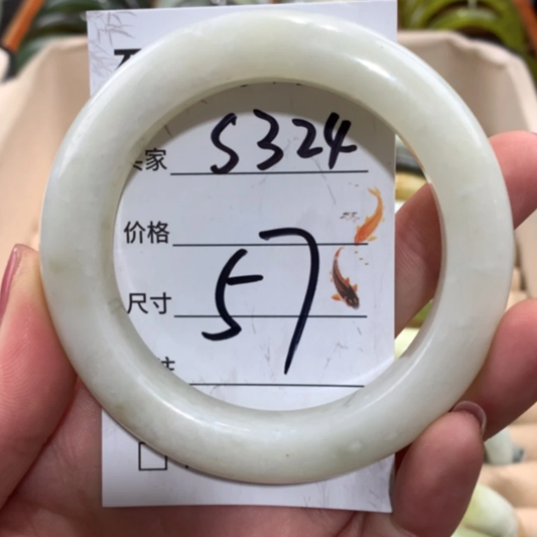 【闪购商品】合金蛇纹石玉手镯