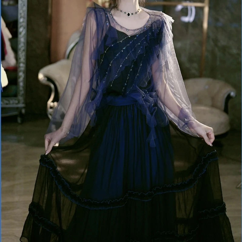 2-23【巴黎邂逅】淑媛气质半裙