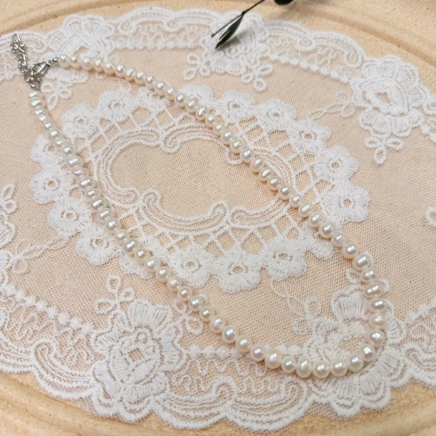 【六六中古】孤品淡水珍珠项链ew390链长39-44